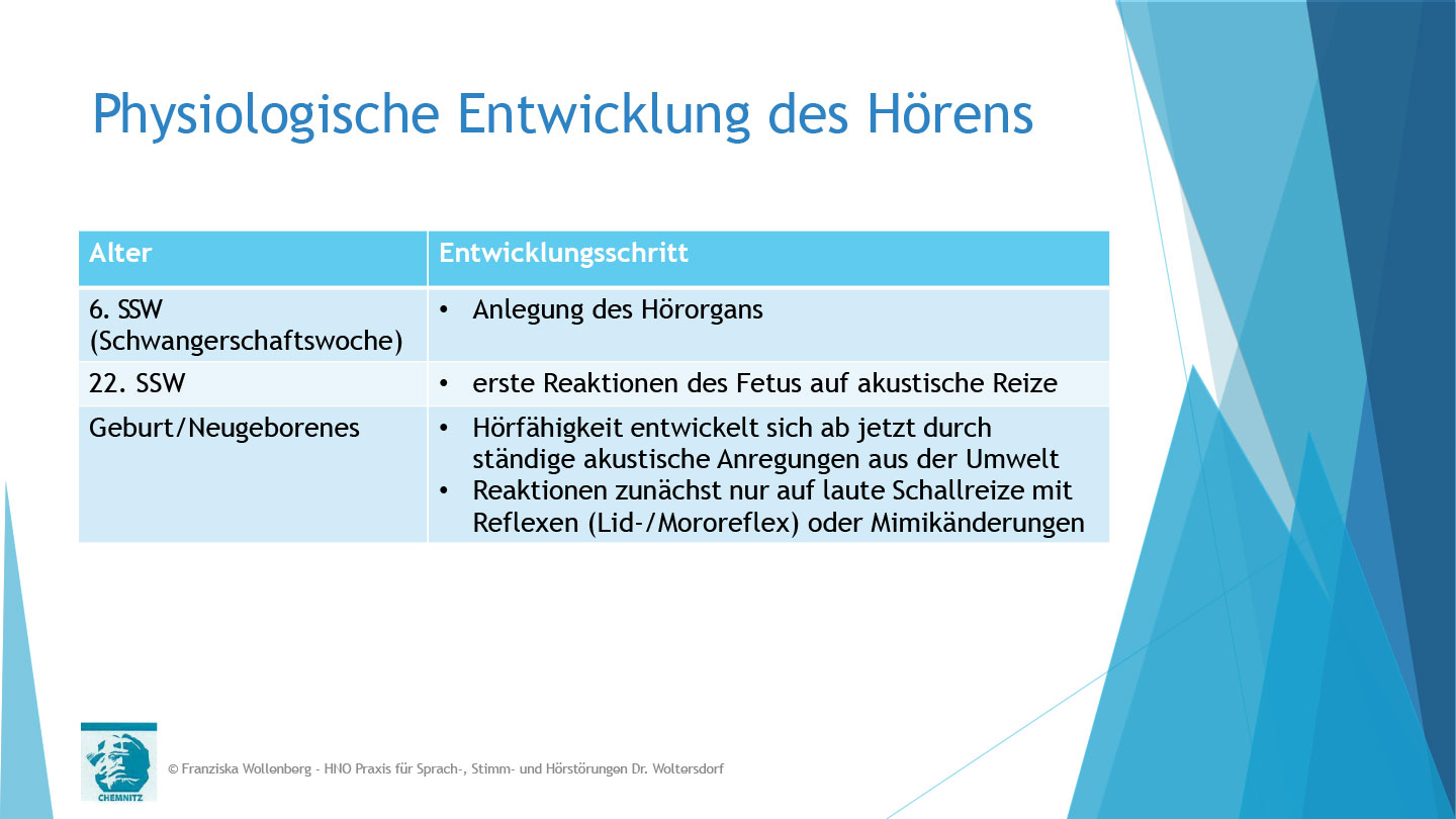 Das Hören . AVWS-Fachvortrag . Franziska Wollenberg