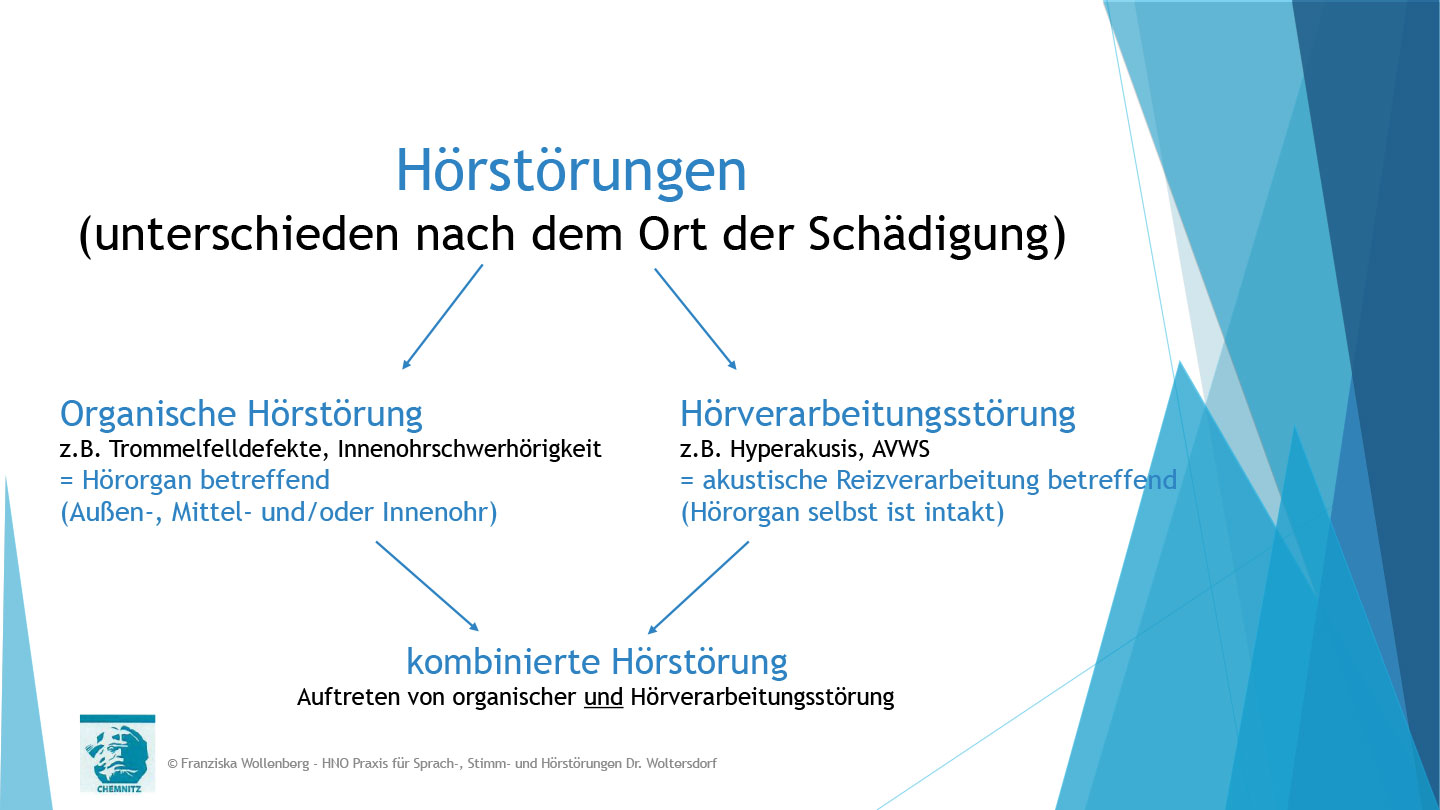 Das Hören . AVWS-Fachvortrag . Franziska Wollenberg