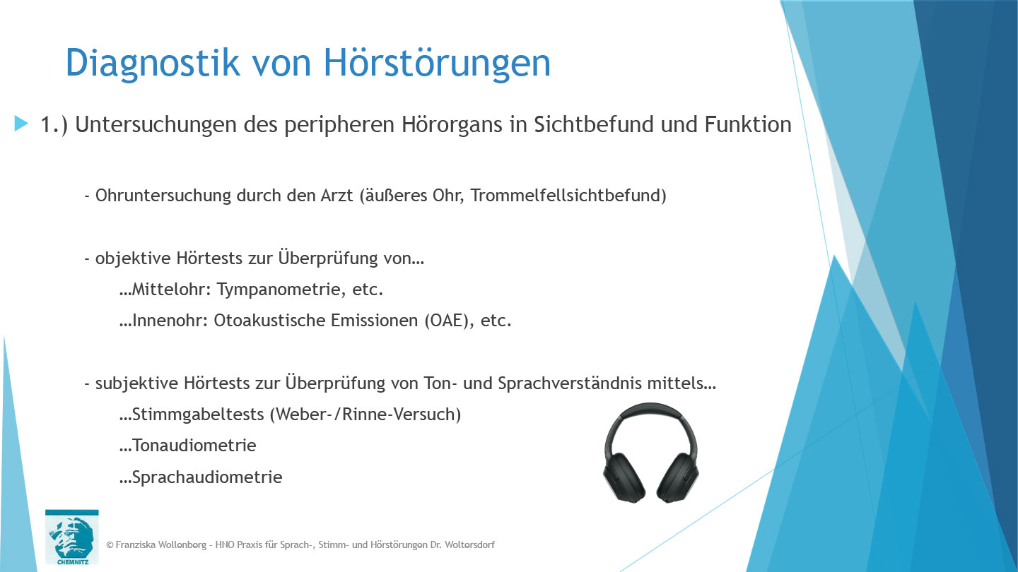 Das Hören . AVWS-Fachvortrag . Franziska Wollenberg