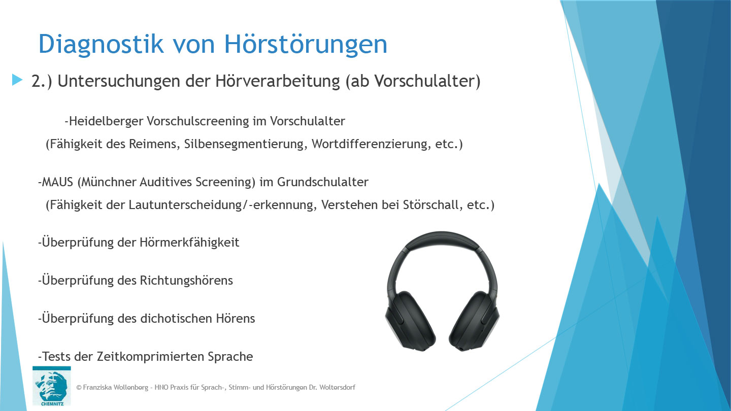 Das Hören . AVWS-Fachvortrag . Franziska Wollenberg