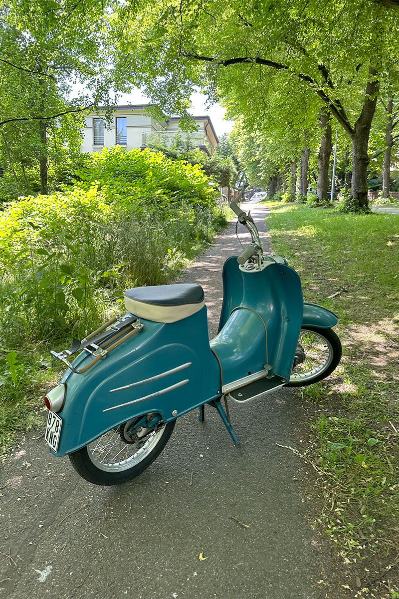 Simson Schwalbe (Foto: Wieland Woltersdorf, 2024)