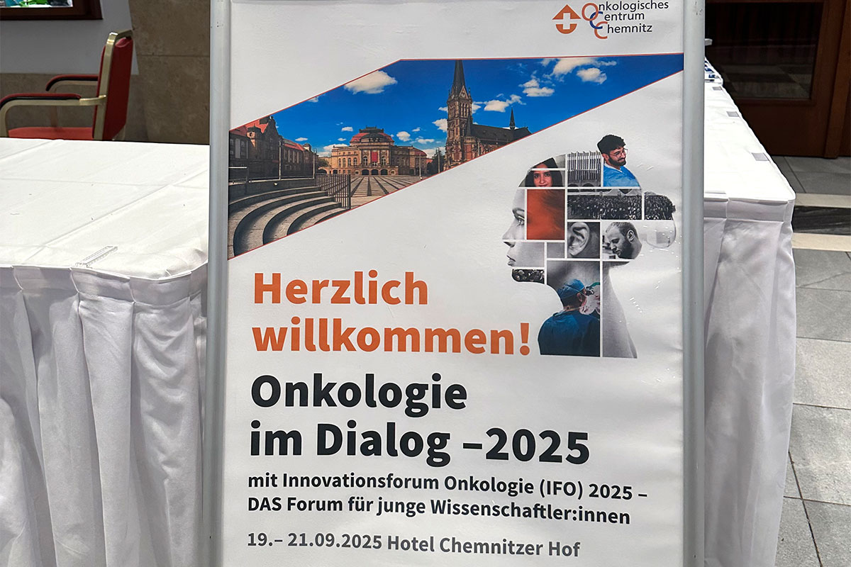 Onkologisches Centrum Chemnitz: Innovationsforum Onkologie: Onkologie im Dialog - 2025 (19.-21.09.2025, Chemnitzer Hof)