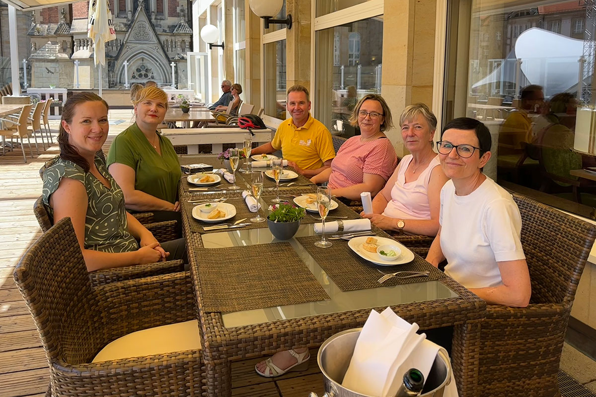 Team HNO-Praxis Chemnitz im Opera Restaurant & Lounge in Chemnitz