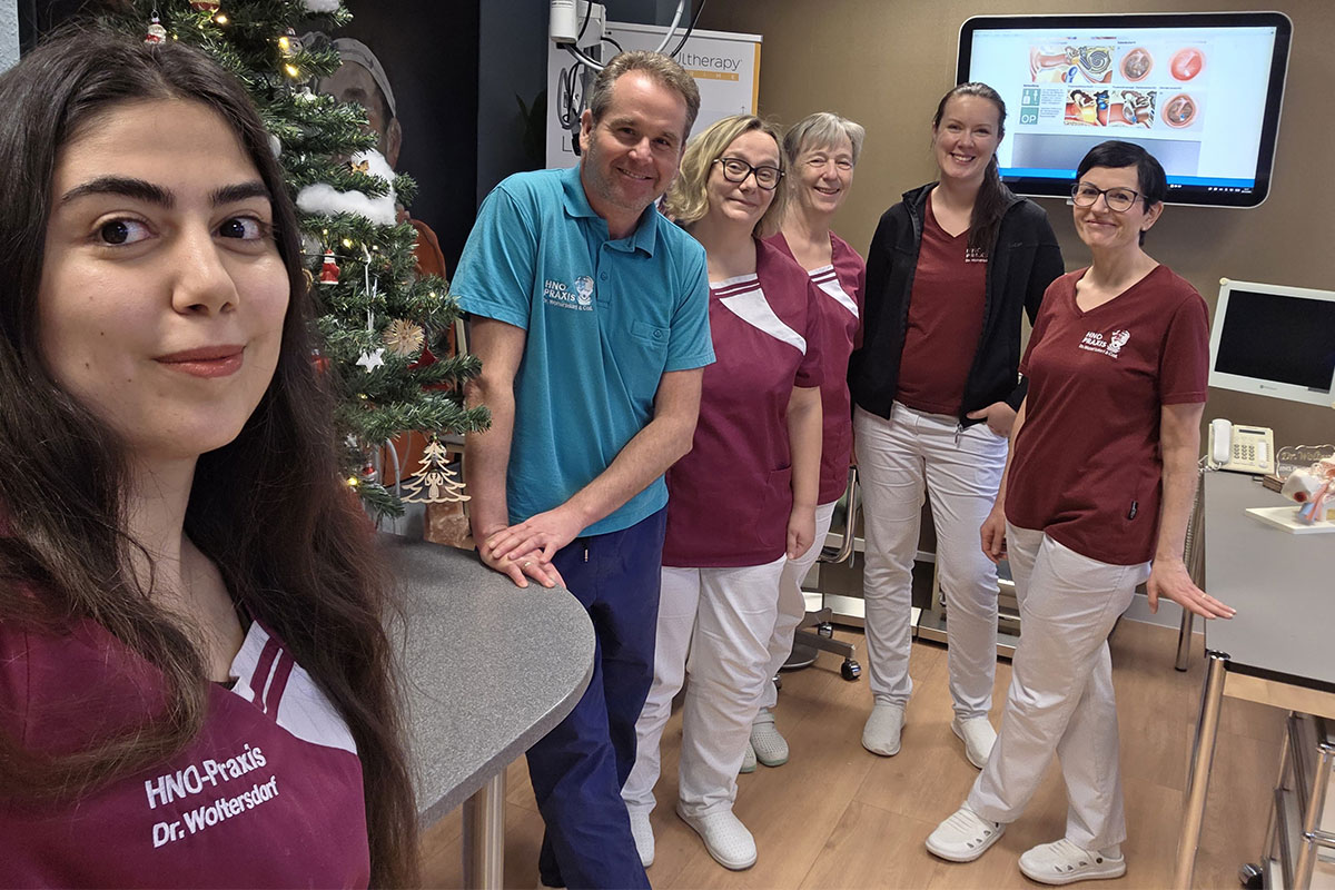 Team HNO-Praxis Chemnitz: Neujahrsgruß 2026