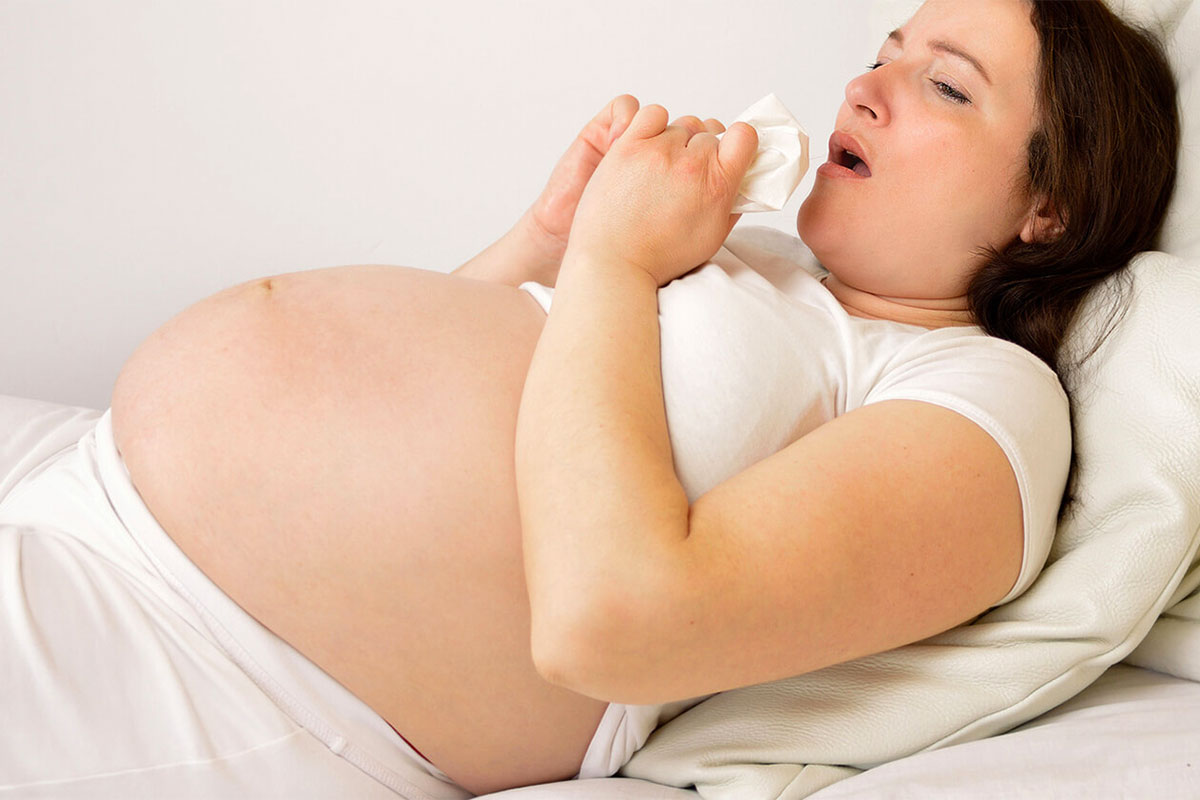 HNO-Erkrankungen in der Schwangerschaft: Husten (Quelle: mutter-kind-gesundheit.de)