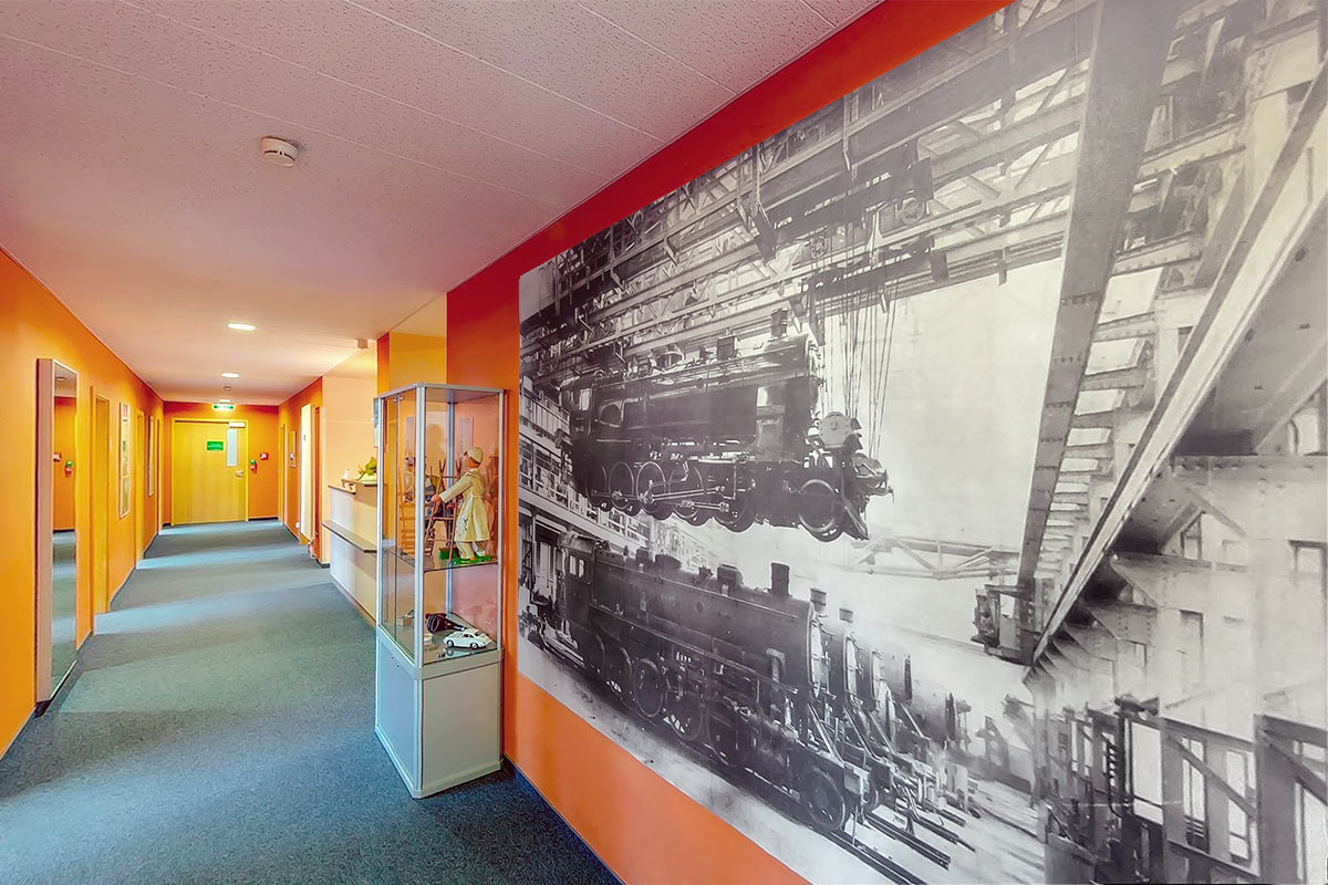 Eingangsflur . HNO Praxis Chemnitz