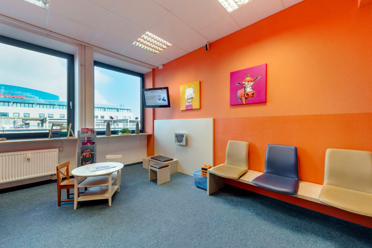 Wartebereich . HNO Praxis Chemnitz