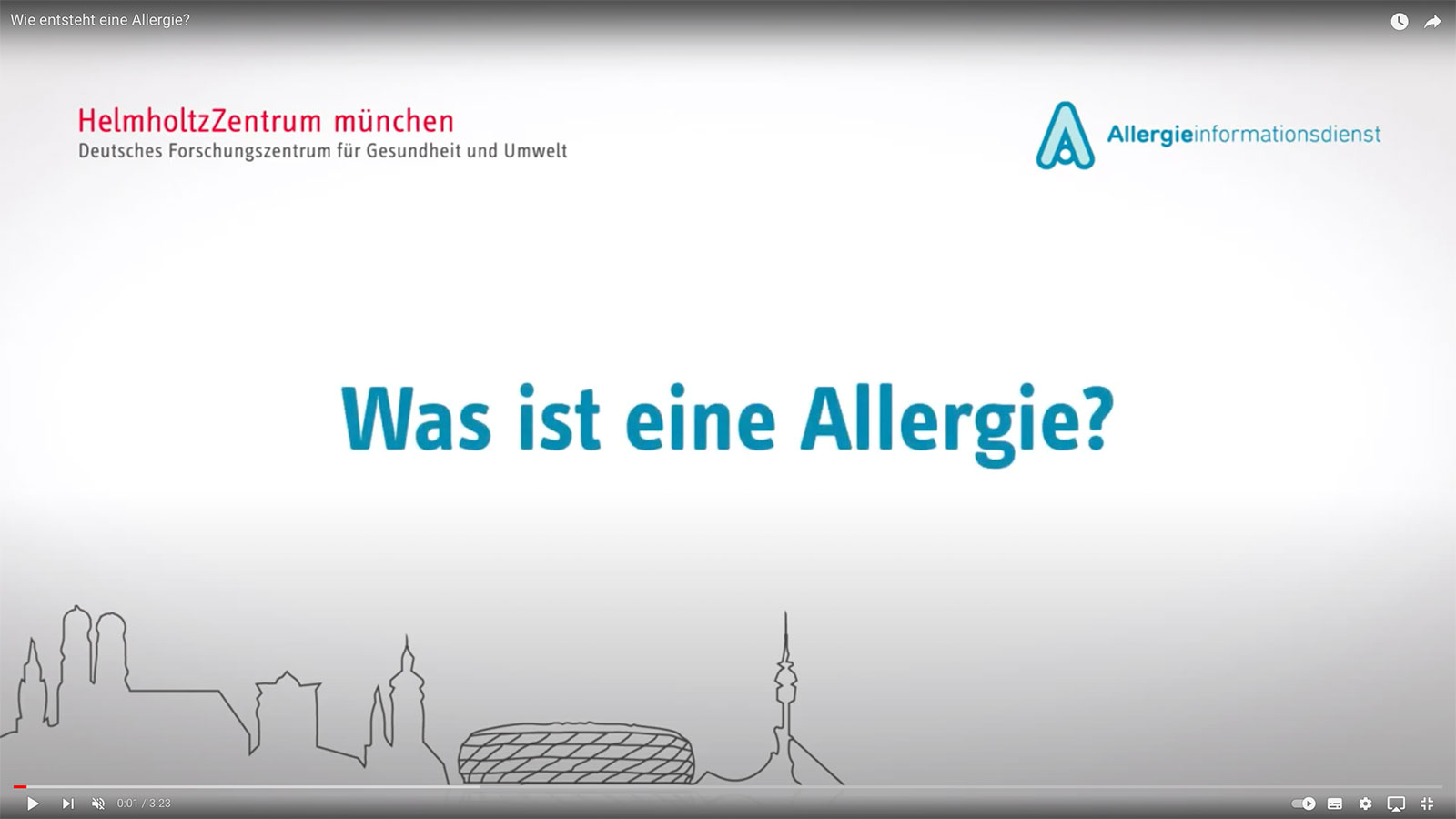 Video: HemholtzZentrum München: Wie entsteht eine Allergie?