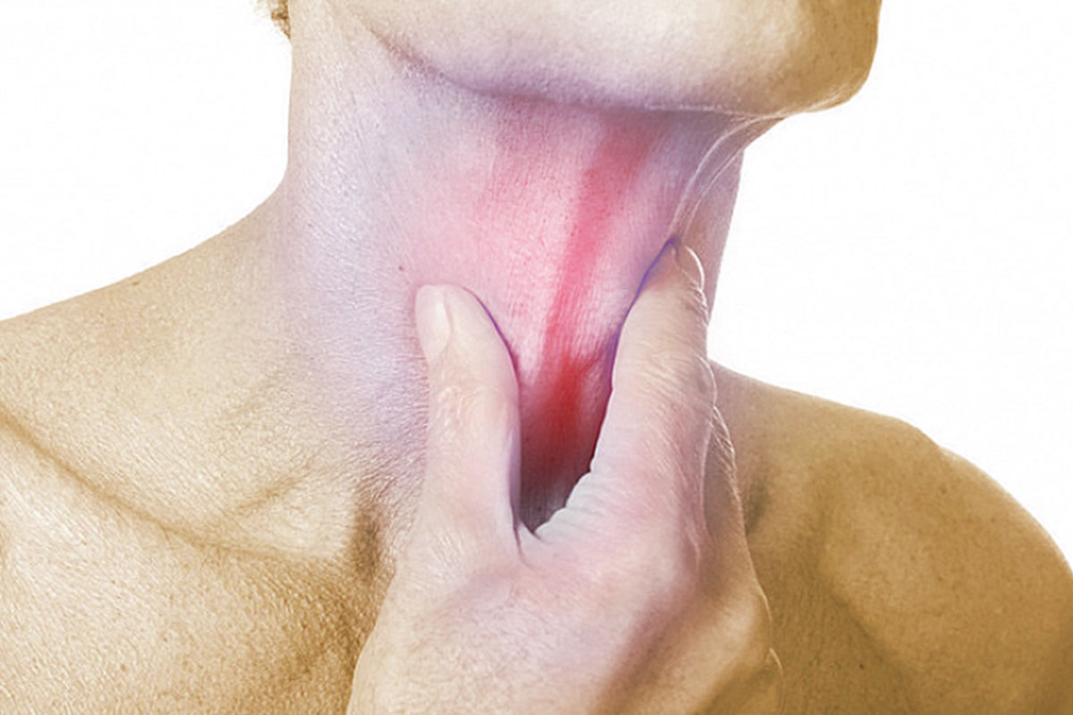 Halsschmerzen, Halsentzündung